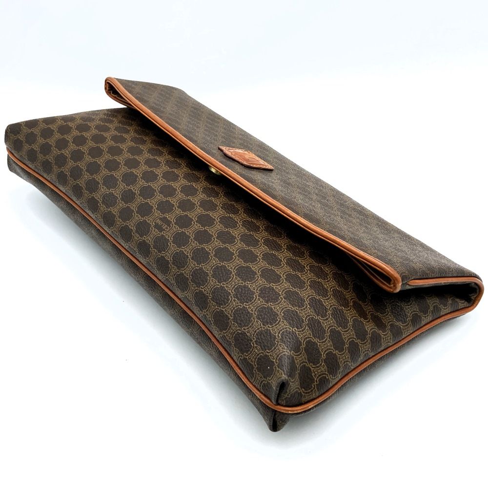 CELINE　セリーヌ　マカダム　ポーチ　大容量　ブラウン　セカンドバッグ 楽天市場】【バッグ】CELINE セリーヌ マカダム柄 ポーチ