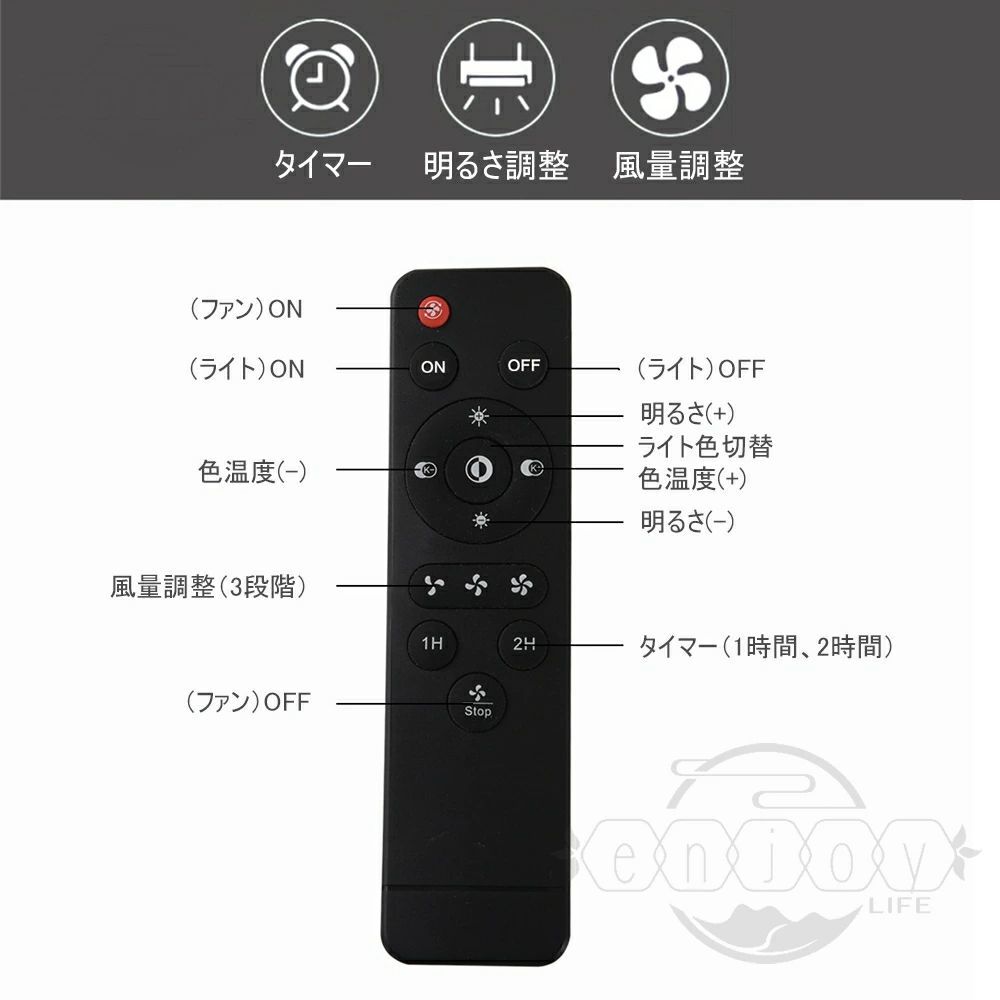 リモコン付き