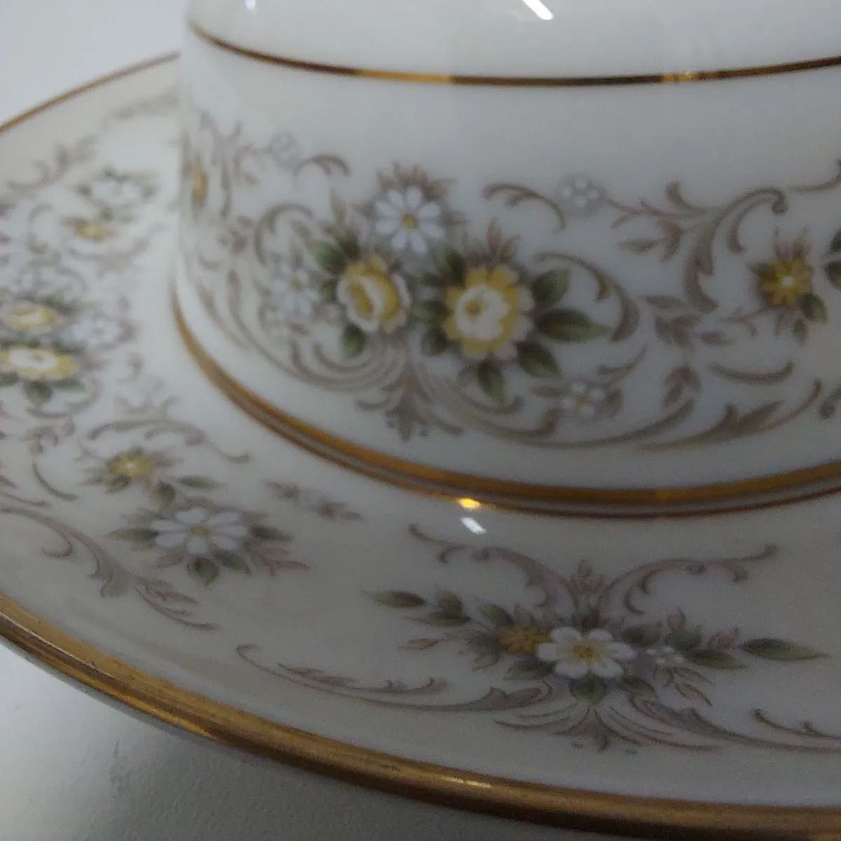 NORITAKE ノリタケ アイボリーチャイナ カップ＆ソーサーR8743 - メルカリ