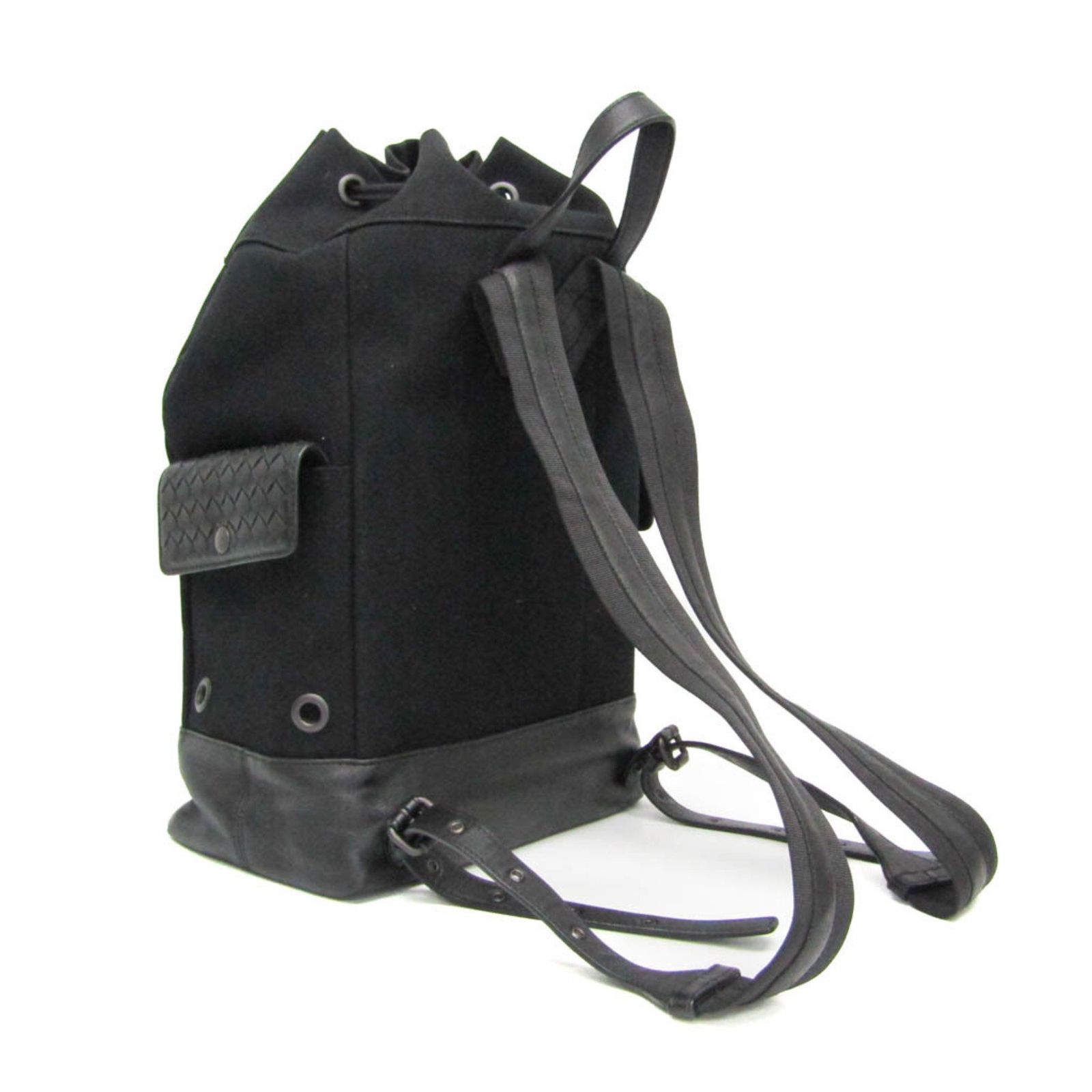 ボッテガ・ヴェネタ(Bottega Veneta) 巾着 ストライプ メンズ レザー