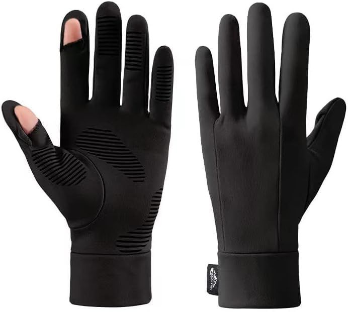 【人気商品】スノーボードグローブ インナーグローブ バイクグローブ 防寒グローブ スキーグローブ 指切り インナー グローブ 開閉式 防風 冬手袋 雪かき手袋 レディース 指先 スノーボー