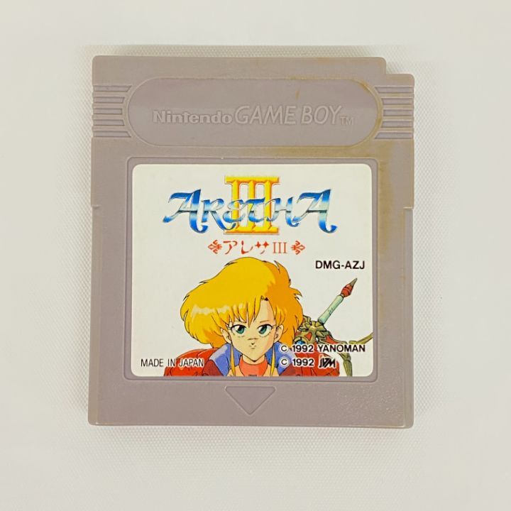 アレサⅢ　ゲームボーイ 東店25-2004-2508】ゲームボーイ アレサIII 【公式通販】