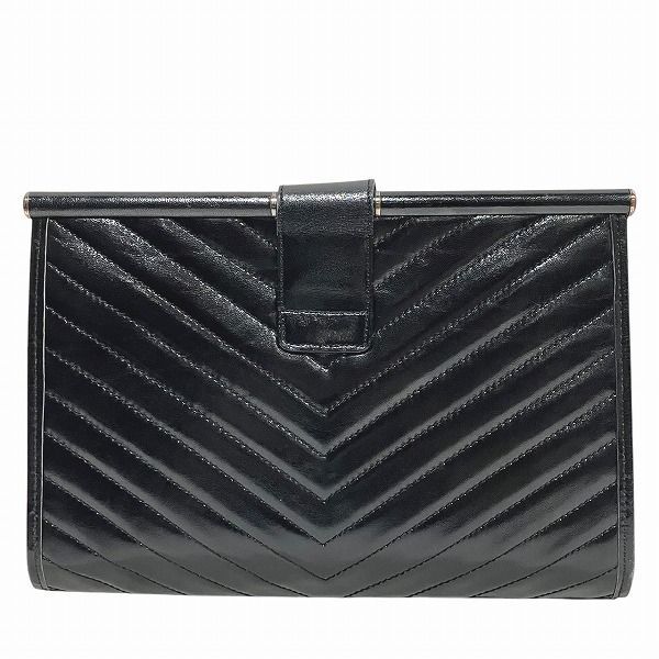 イヴ サンローラン ブラック バッグ クラッチバッグ パーティーバッグ レディース