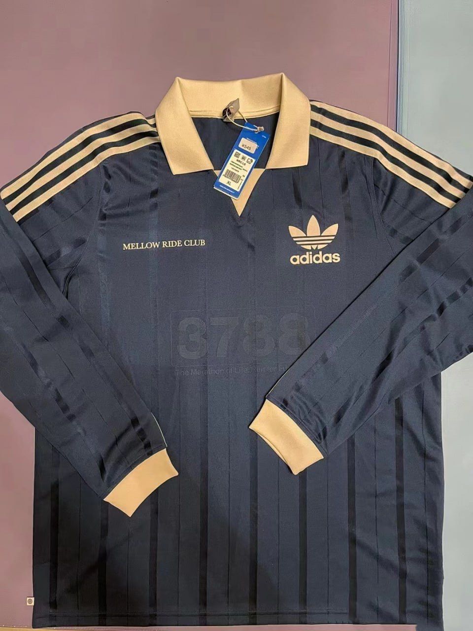 adidas MELLOW RIDE CLUB ジャージ サッカーシャツ adidas - adidas MELLOW RIDE CLUB 長袖ジャージ XS HN1676の