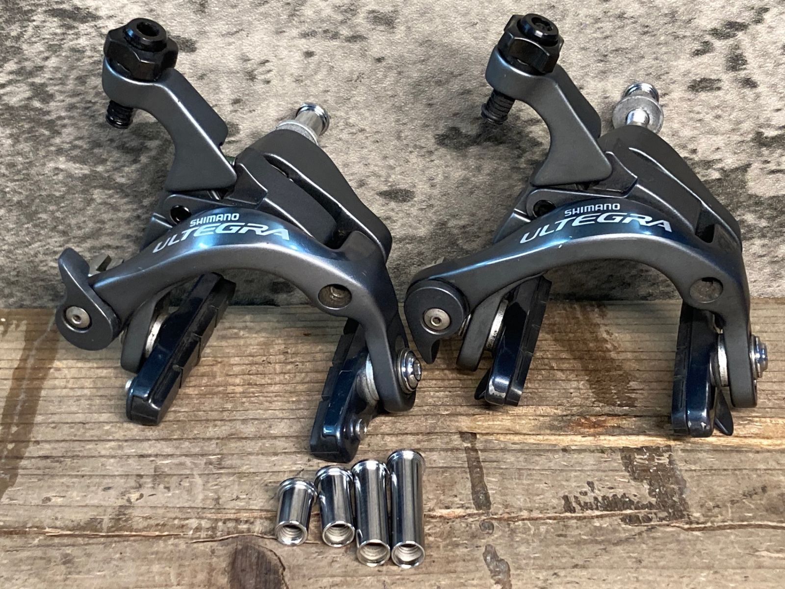 JH692 シマノ SHIMANO アルテグラ ULTEGRA BR-6800 キャリパーブレーキ 前後セット