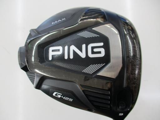 ピン G425 MAX 9° アーコス無し ドライバー DR PING TOUR 173-55 DR フレックスS メンズ 男性用 右利き 右用 Dランク ゴルフクラブ
