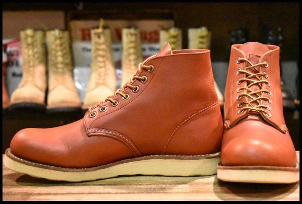 9D 美品 10年】レッドウィング 8166 アイリッシュセッター 赤茶