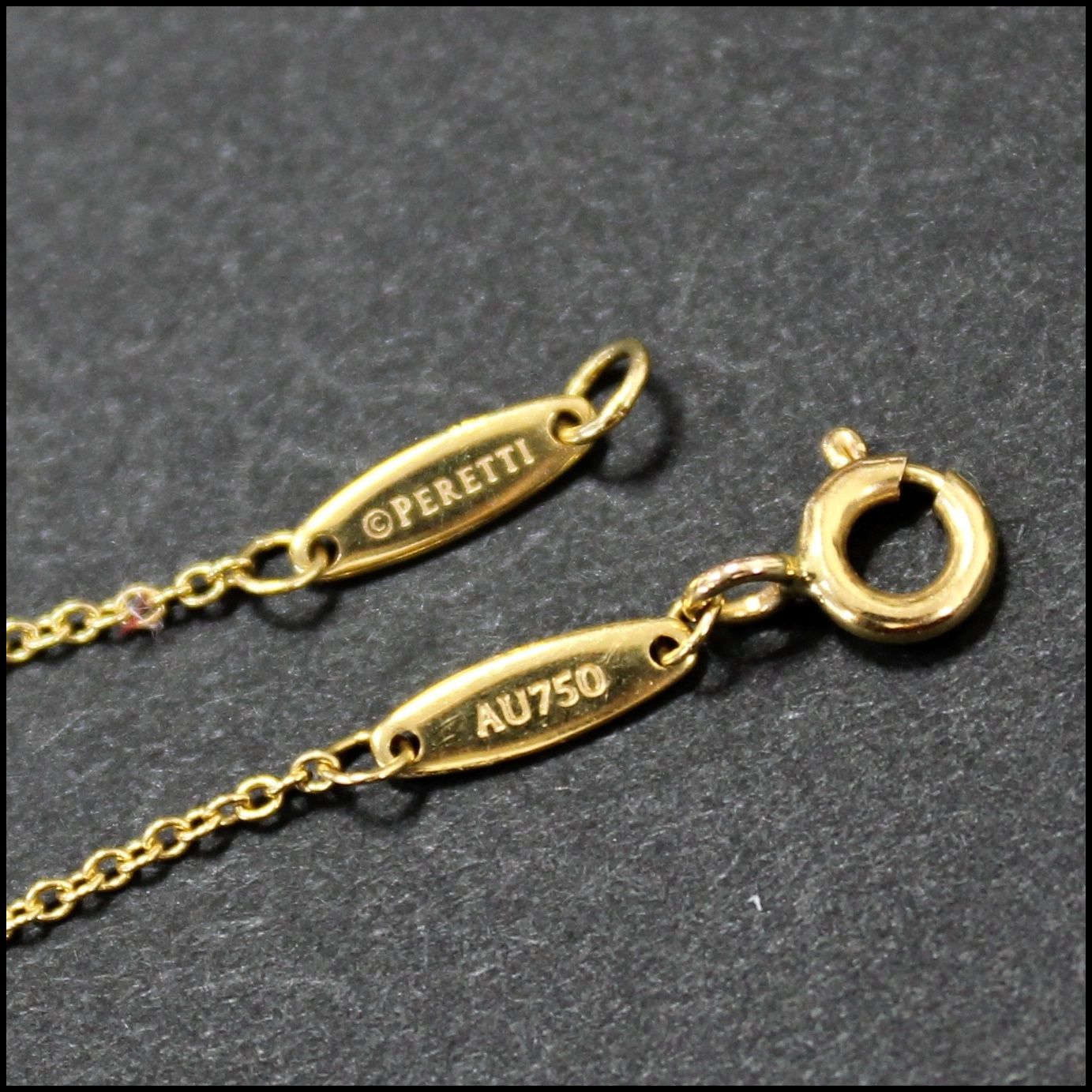◇◆ティファニー バイザヤード ネックレス ダイヤモンド 750 k18YG 楽天市場】【中古特価】 TIFFANY&Co. ティファニー バイザヤード