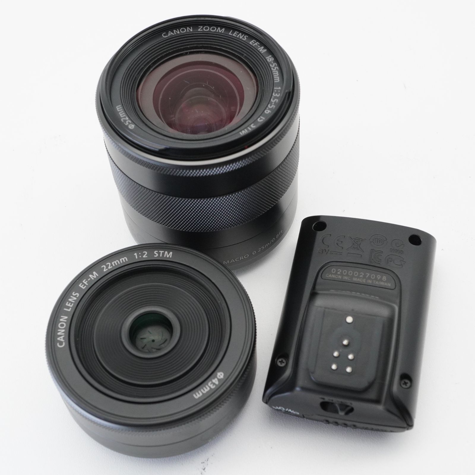 Canon キャノン EF-M 22mm F2 STM 動作OK・美品 Canon EF-M 22mm F2 STM キヤノン ミラーレス一眼 単焦点 - メルカリ
