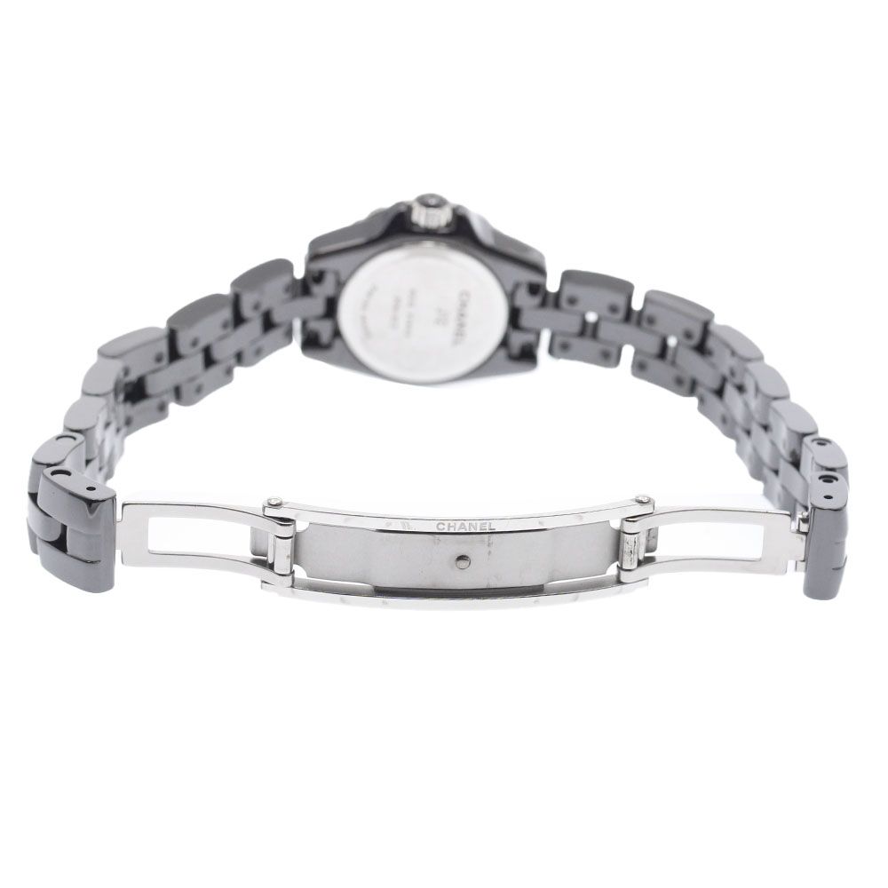 シャネル CHANEL H5235 J12 XS ブラックセラミック ダイヤ クォーツ レディース _904660 新品)CHANEL シャネル J12 XS ブラックセラミック 19mm フランジダイヤ