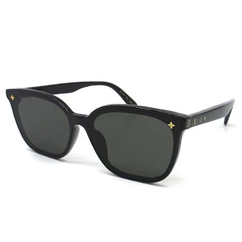 ルイヴィトン LOUIS VUITTON サングラス マイ モノグラム フェイム レクタングル Z2136U ブラック 黒 製