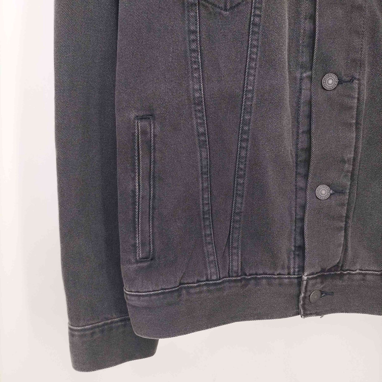 リーバイス Levis 77380 4ポケ ブラックデニム トラッカージャケット
