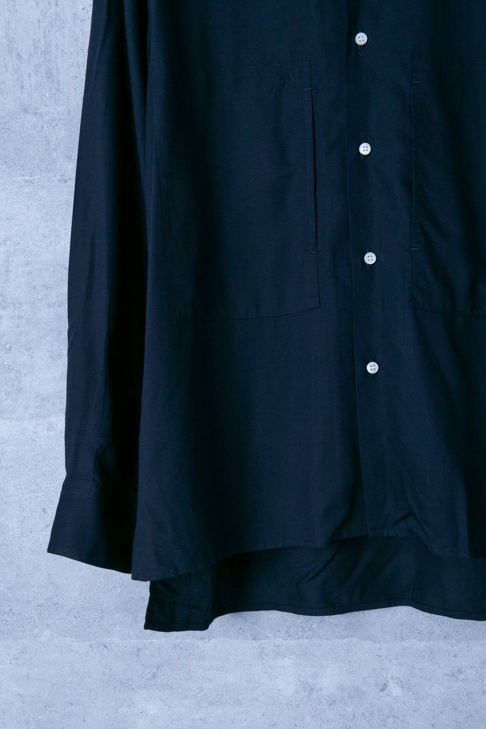 UNITUSユナイタスOpen Collar Shirt/UTSSS20-S03オープンカラーシャツ - ワイシャツ