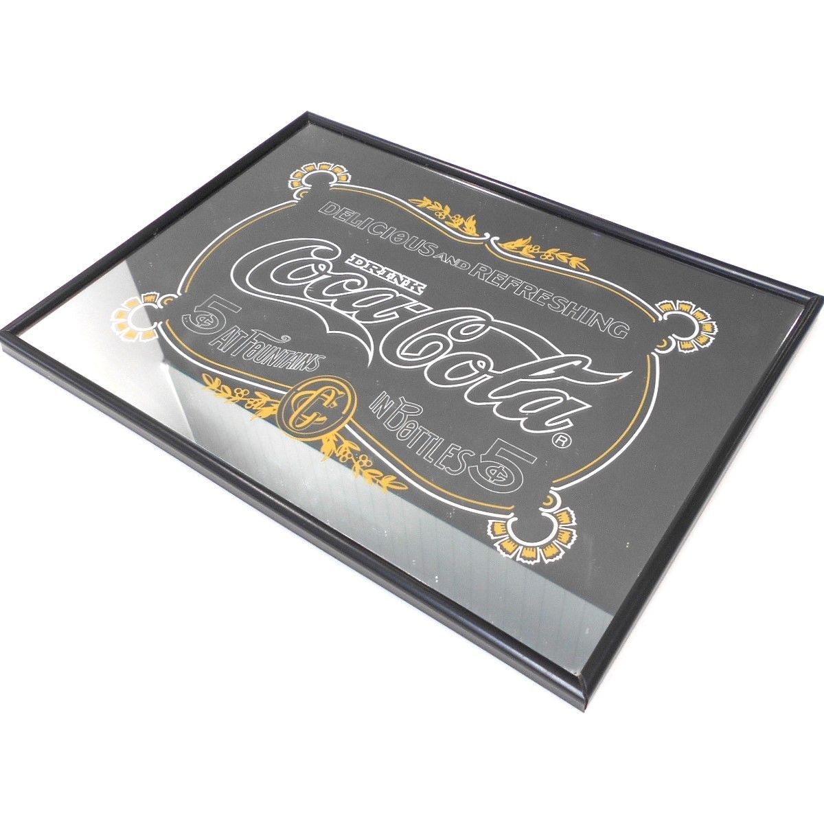 コカコーラ パブミラー レトロ(マサ) 楽天市場】パブサインミラー COCA-COLA ICE COLD コカコーラ