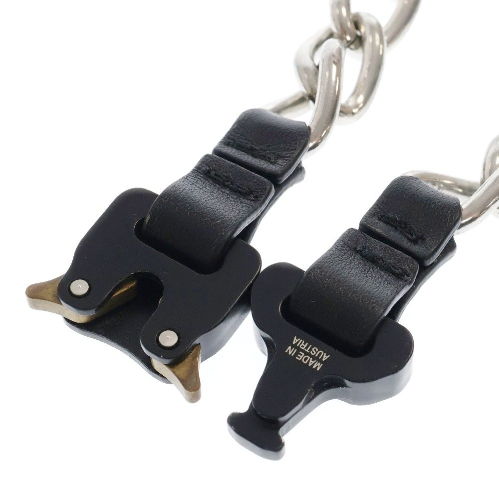 1017 ALYX 9SM/CHAIN NECKLACE W/LEATHER DETAILS/AAUJW0003OT01