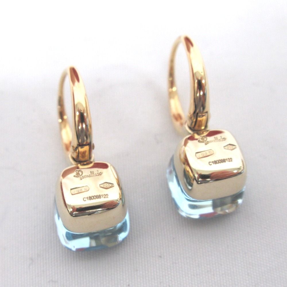 KR2320232 ポメラート ピアス ヌードイヤリング ブルートパーズ  