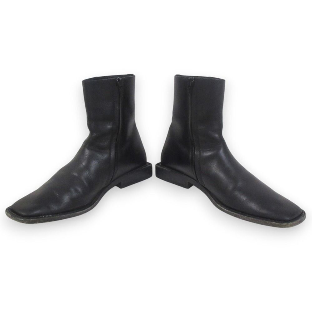 良品 BALENCIAGA バレンシアガ BB LOGO SIDEZIP BOOTS BBロゴ