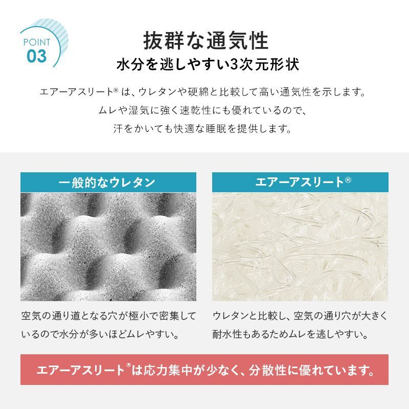 着脱式マットレス シングルサイズ