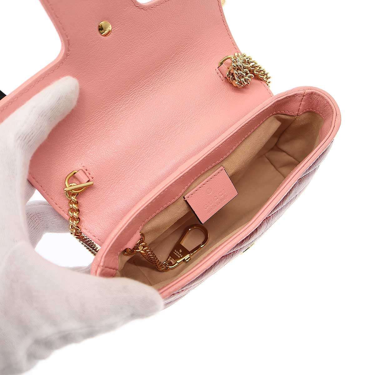 GUCCI グッチ GGマーモント スーパーミニショルダーバッグ 574969