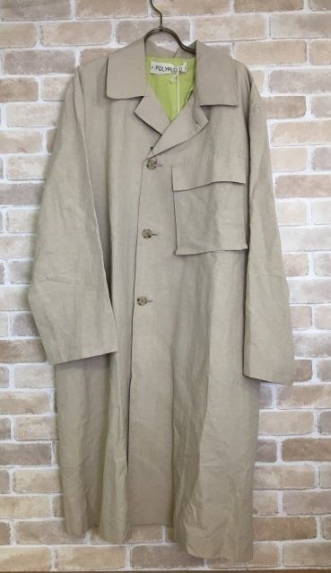中古】23SS 日本製 POLYPLOID ﾎﾟﾘﾎﾟﾛｲﾄﾞ UTILITY COAT B ﾕｰﾃｨﾘﾃｨ ｺｰﾄ A