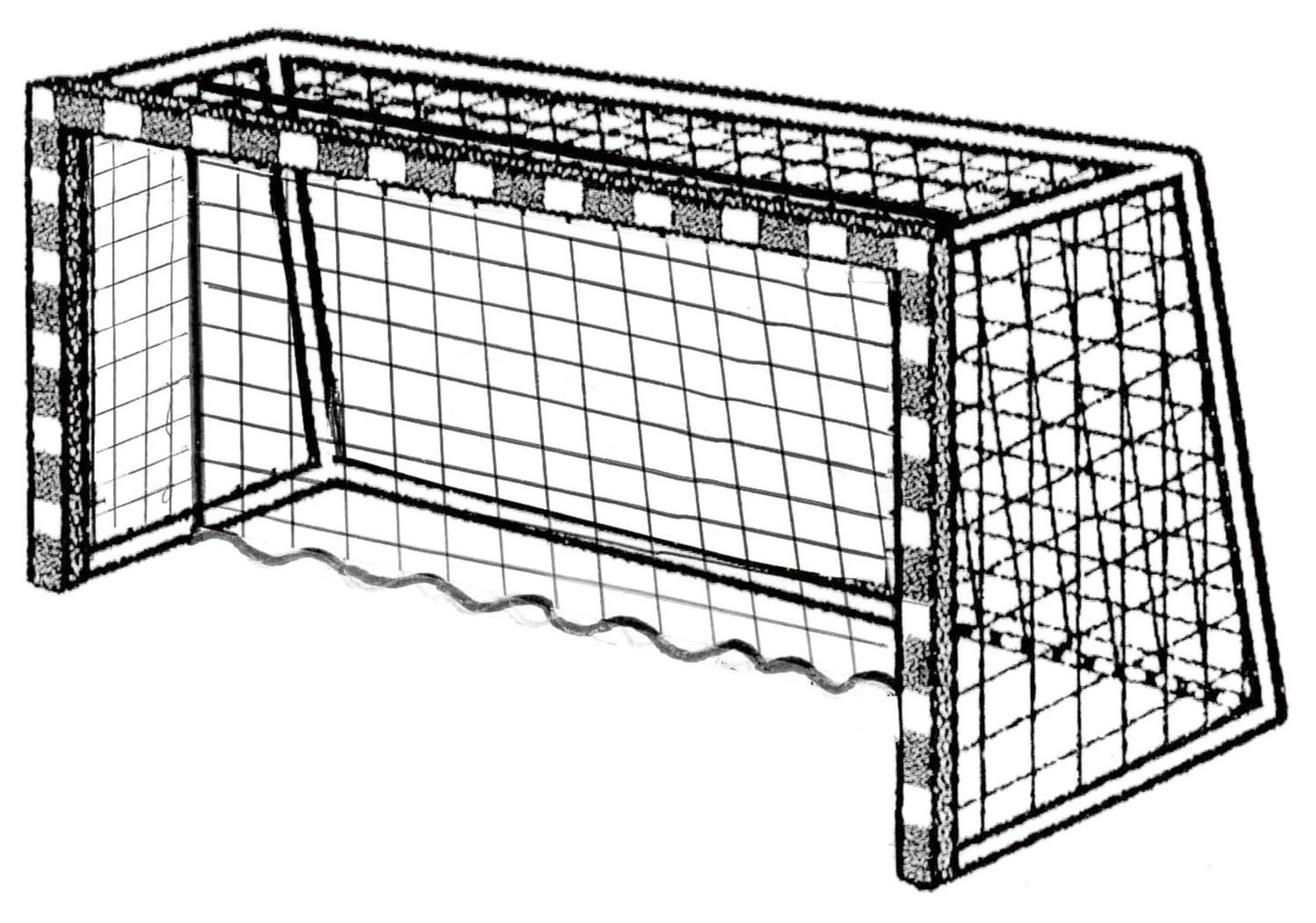 ゼットガッコウタイイク ゼット学校体育 フットサル フットサルネット120T ふっとさる ねっと 部活 クラブ活動 サークル 練習 試合 大会 体育 学校 学生 社会人 筋トレ トレーニング 体力づくり ZKN400 -