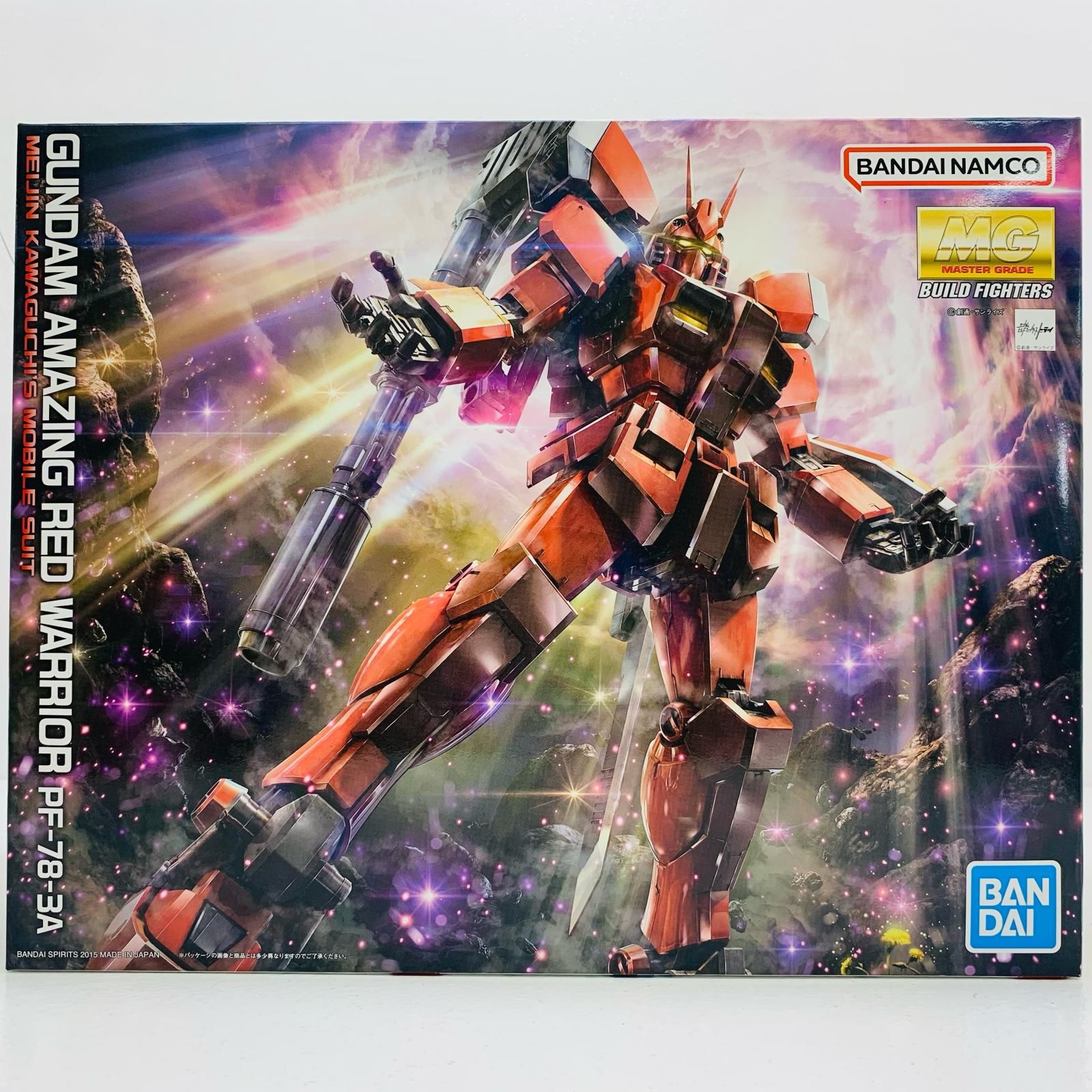 未組立！MGアメイジングレッドウォーリア MG 1/100 ガンダム