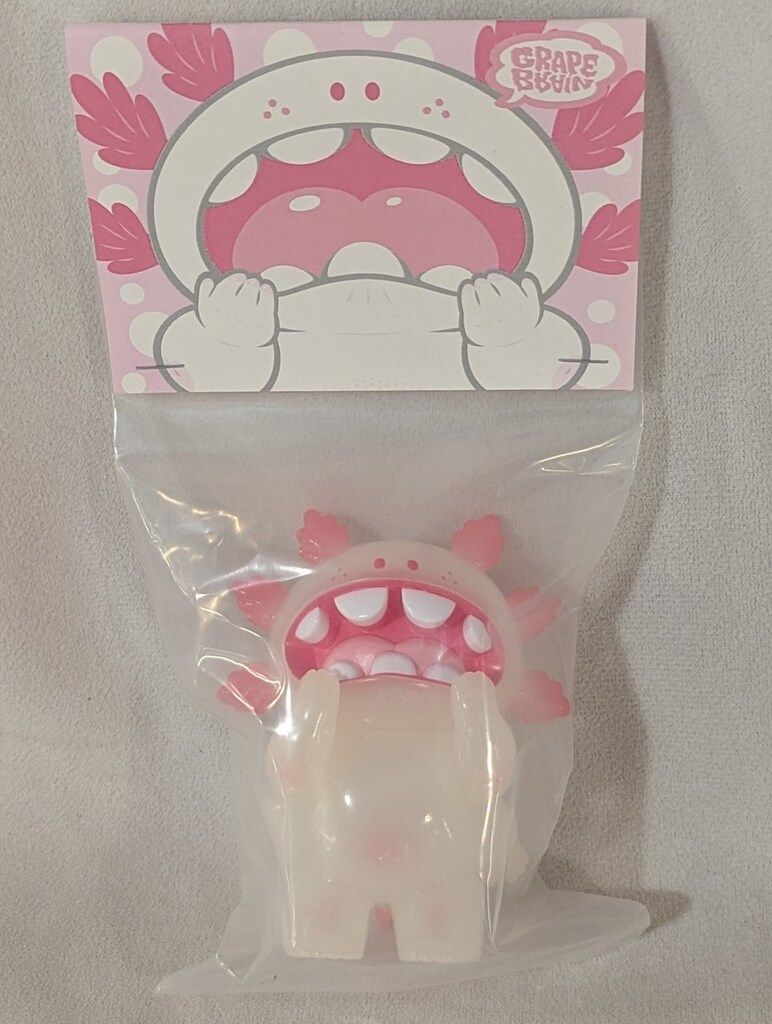 GRAPE BRAIN ロッキャクウーパー まかろに 乳白成型/白/ピンク