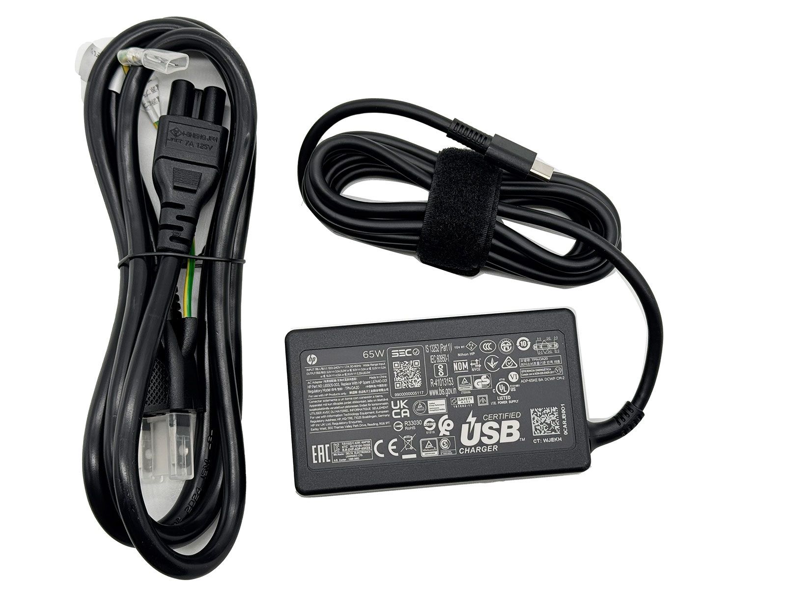 純正 HP 65W USB-C Type C AC アダプター PD 充電器 人気・おすすめ｜省スペース設計・旅行向けにおすすめ お得商品 プライバシー配送