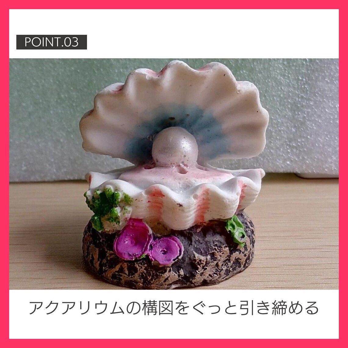 ☆スタッフおすすめ☆アクアリウム 貝殻 オブジェ 水槽 置物