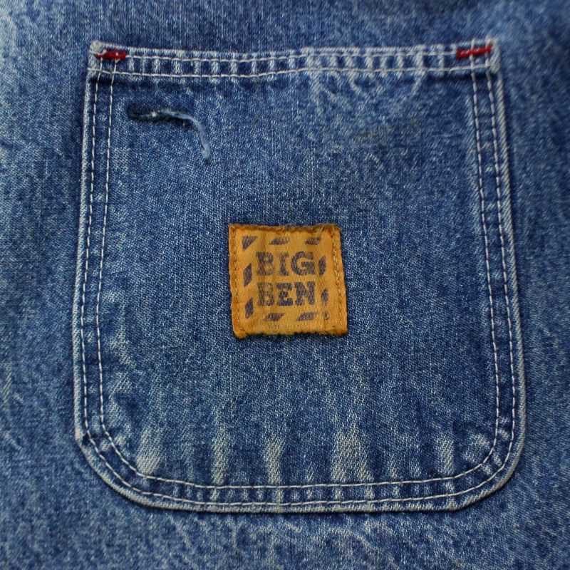 70s USA製 vintage BIGBEN 裏地ブランケット カバーオール