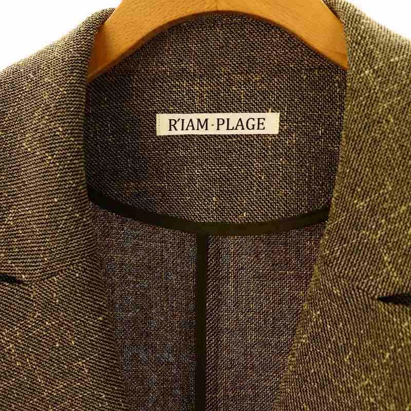 リアムプラージュ RIAMPLAGE ミニツイードジャケット テーラード  