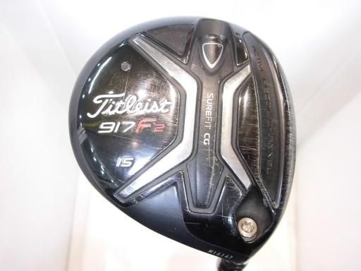  タイトリスト 917 F2 15 フェアウェイウッド FW ATTAS PUNCH 6 (フレックスS) メンズ 男性用 右利き 右用 Cランク ゴルフクラブ