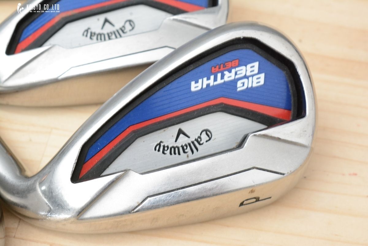 Callaway　ビッグバーサベータ　アイアンセット（5-P）純正SR Callaway ビッグバーサベータ アイアンセット（5-P）純正SR