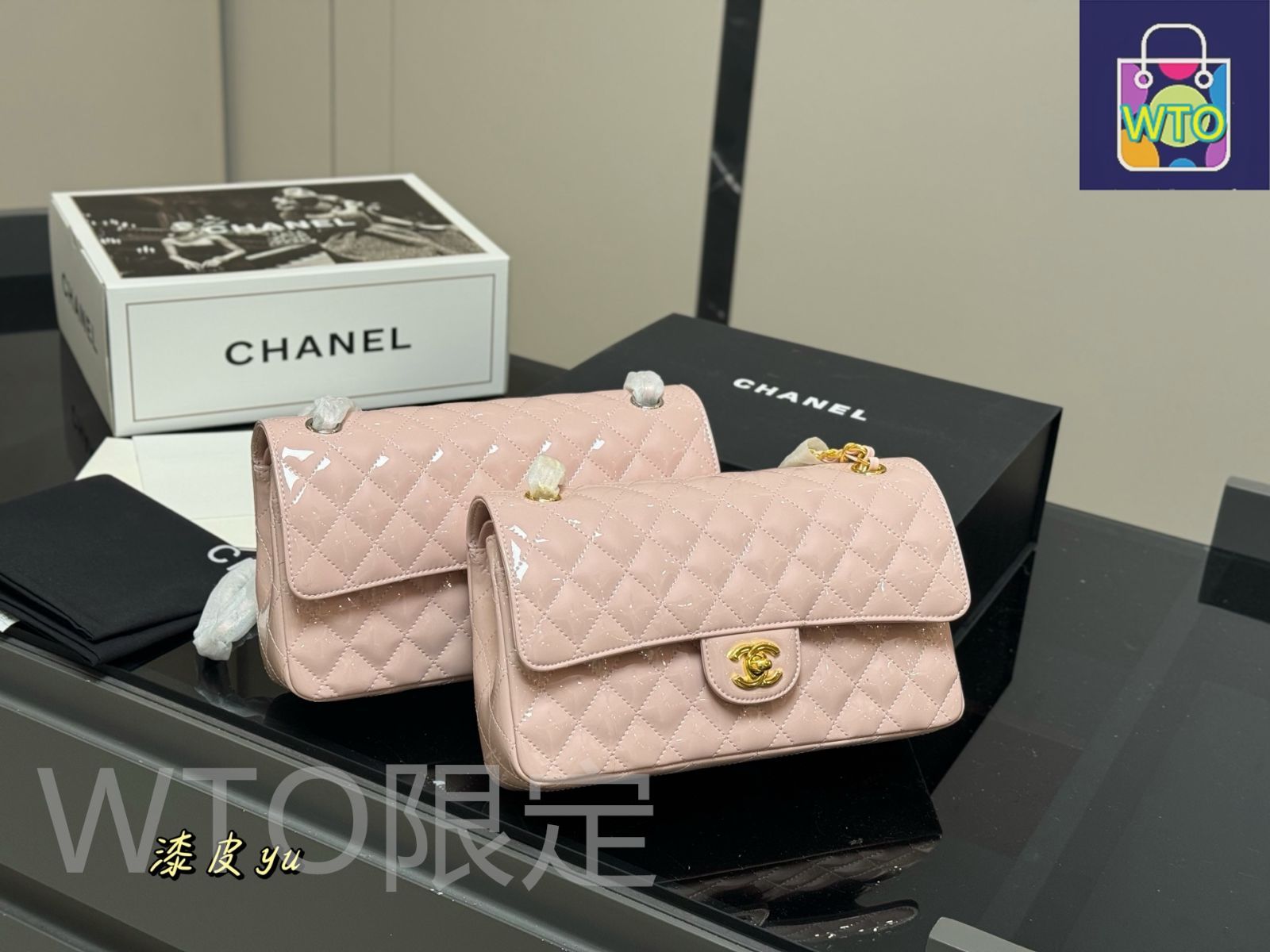 今日特価】CHANEL シャネル CFシリーズ 折りたたみ箱付き-WTO