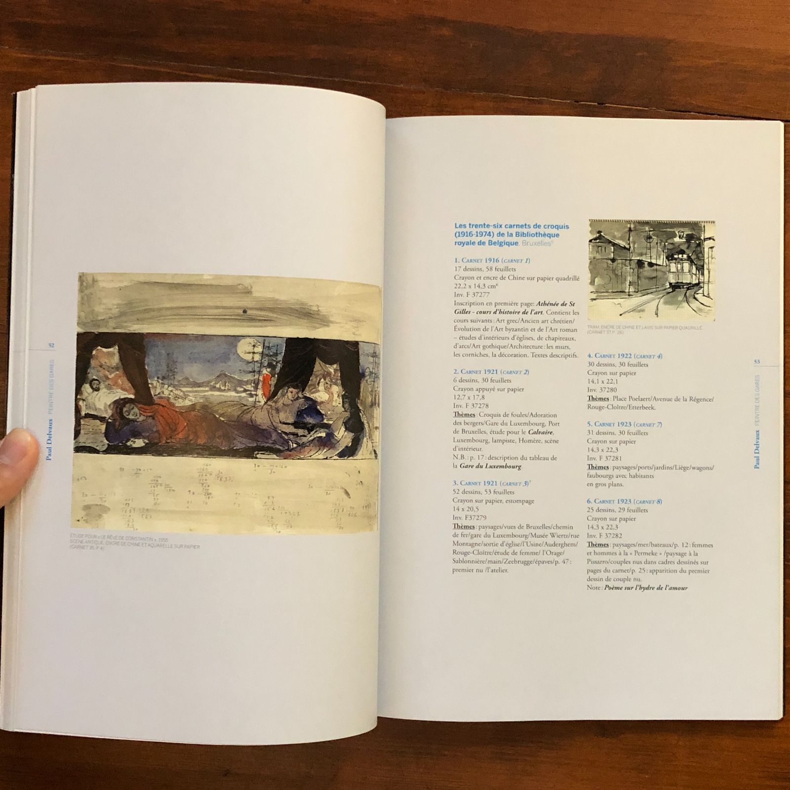 作品集・洋書　ポール・デルヴォー 駅の画家、ポール・デルヴォー「Paul Delvaux, peintre des