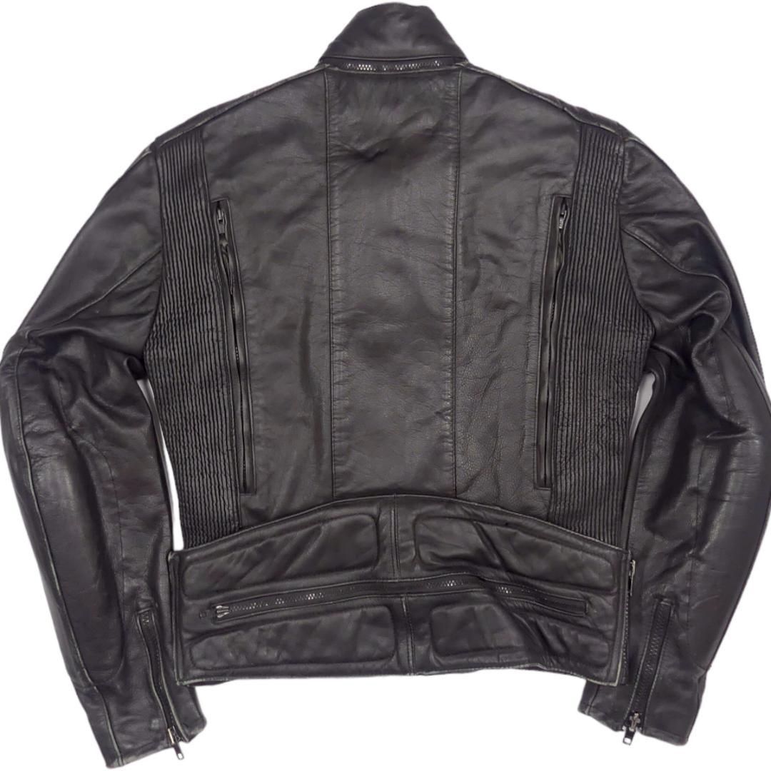 ハインゲリック ライダースジャケット レザー革 メッシュ ライナー