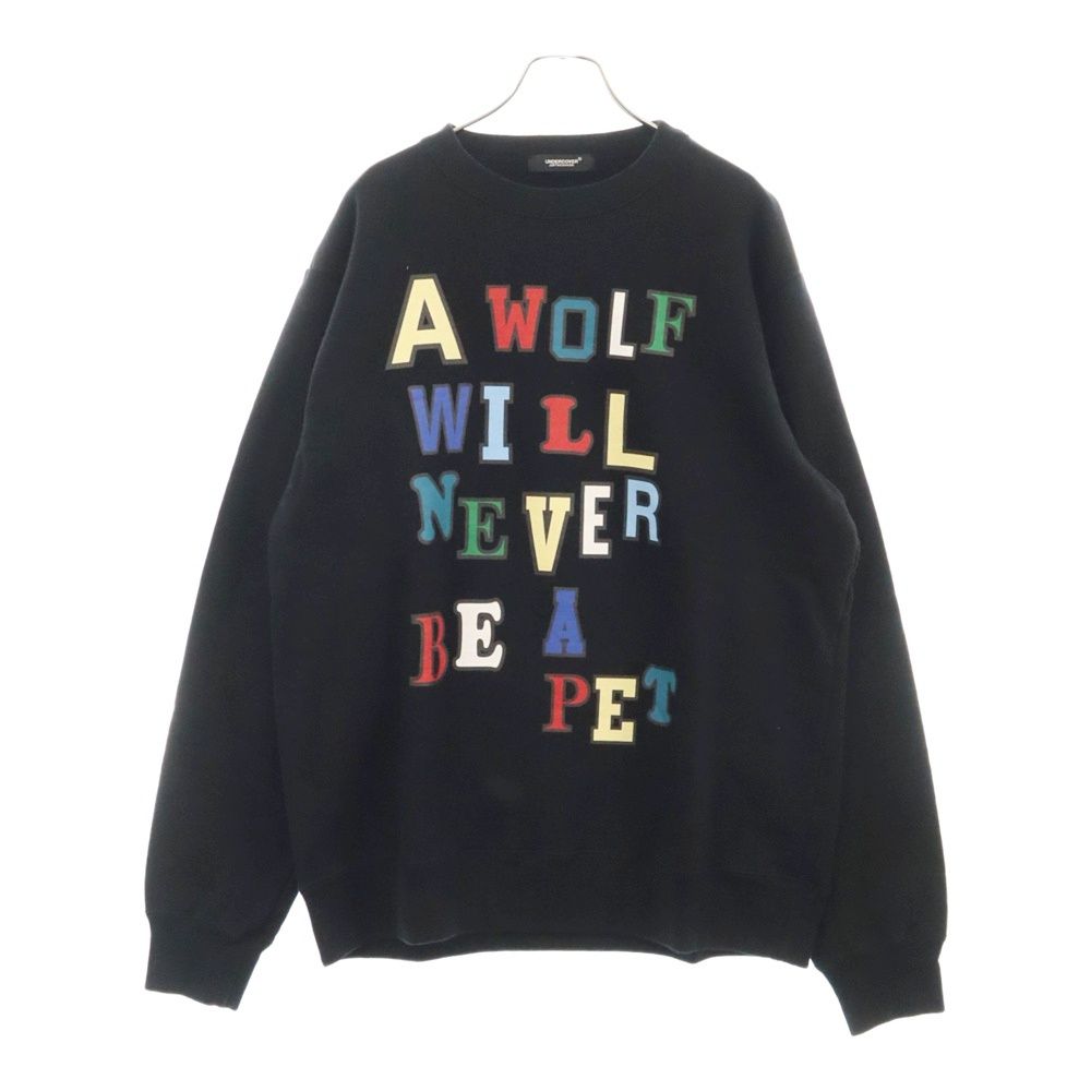 UNDERCOVER (アンダーカバー) 23AW SWEAT A WOLF WILL NEVER BE A PET 