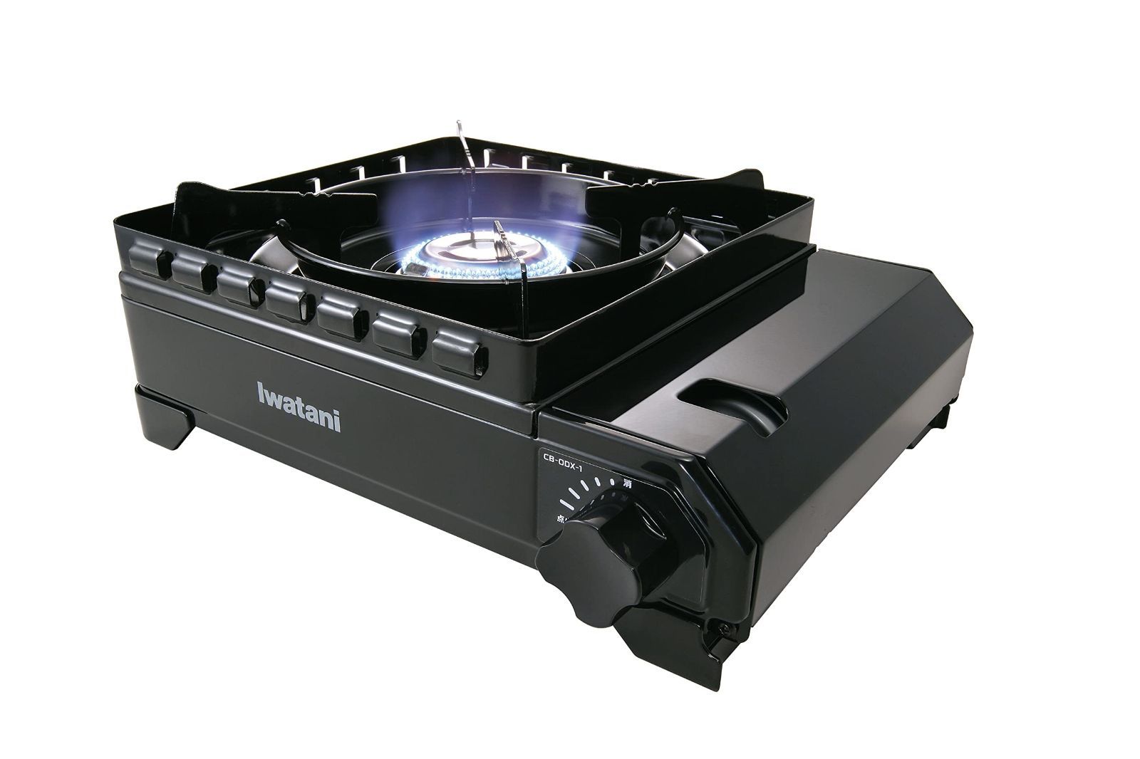 イワタニ Iwatani 岩谷 カセットコンロ カセットフー タフまる ケース付き キャンプ アウトドア BBQコンロ 停電対策 ブラック CB-ODX-1-BK