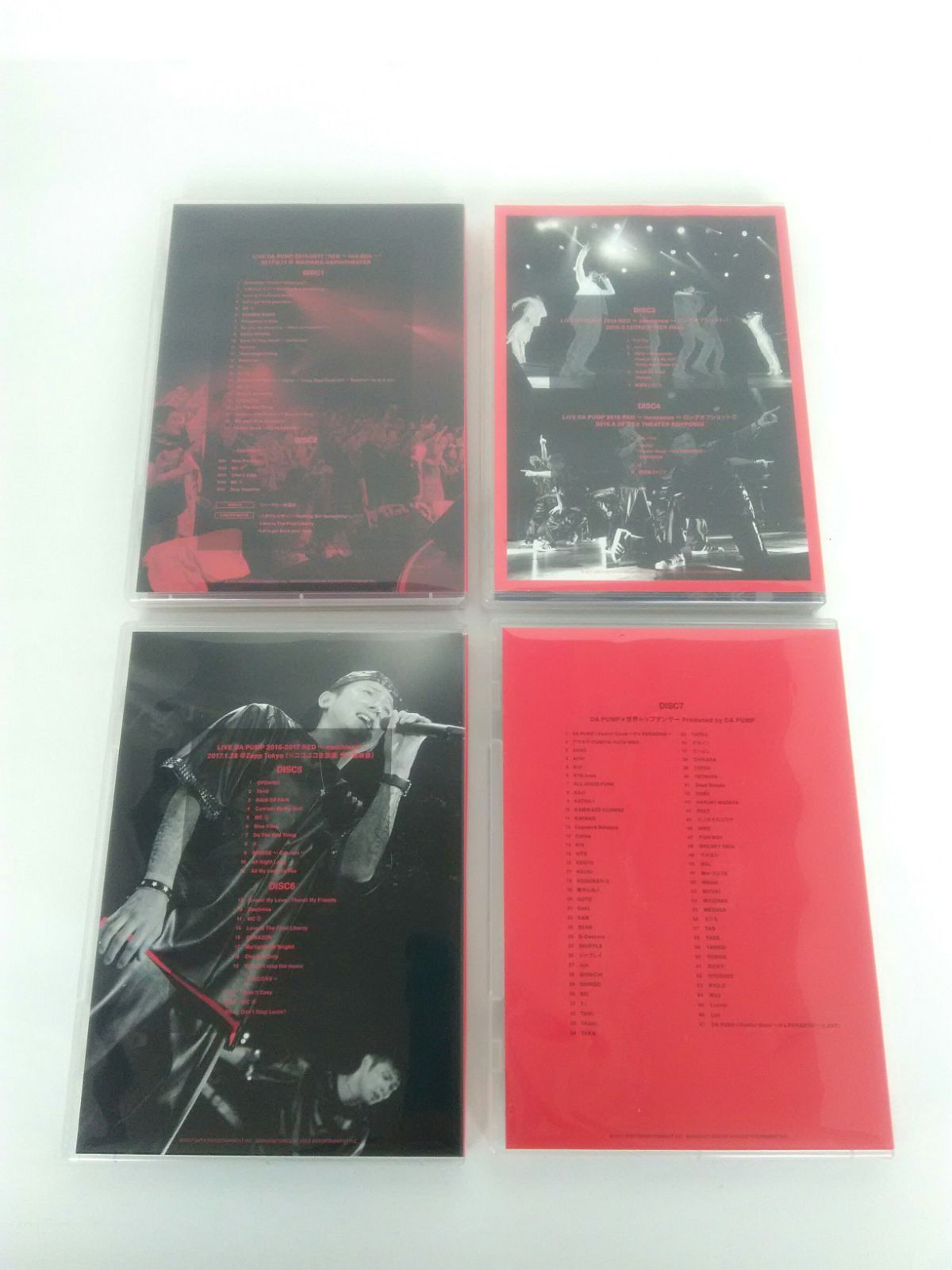 初回生産限定盤　DA PUMP　ダパンプ　RED　LIVE　20th　DVD