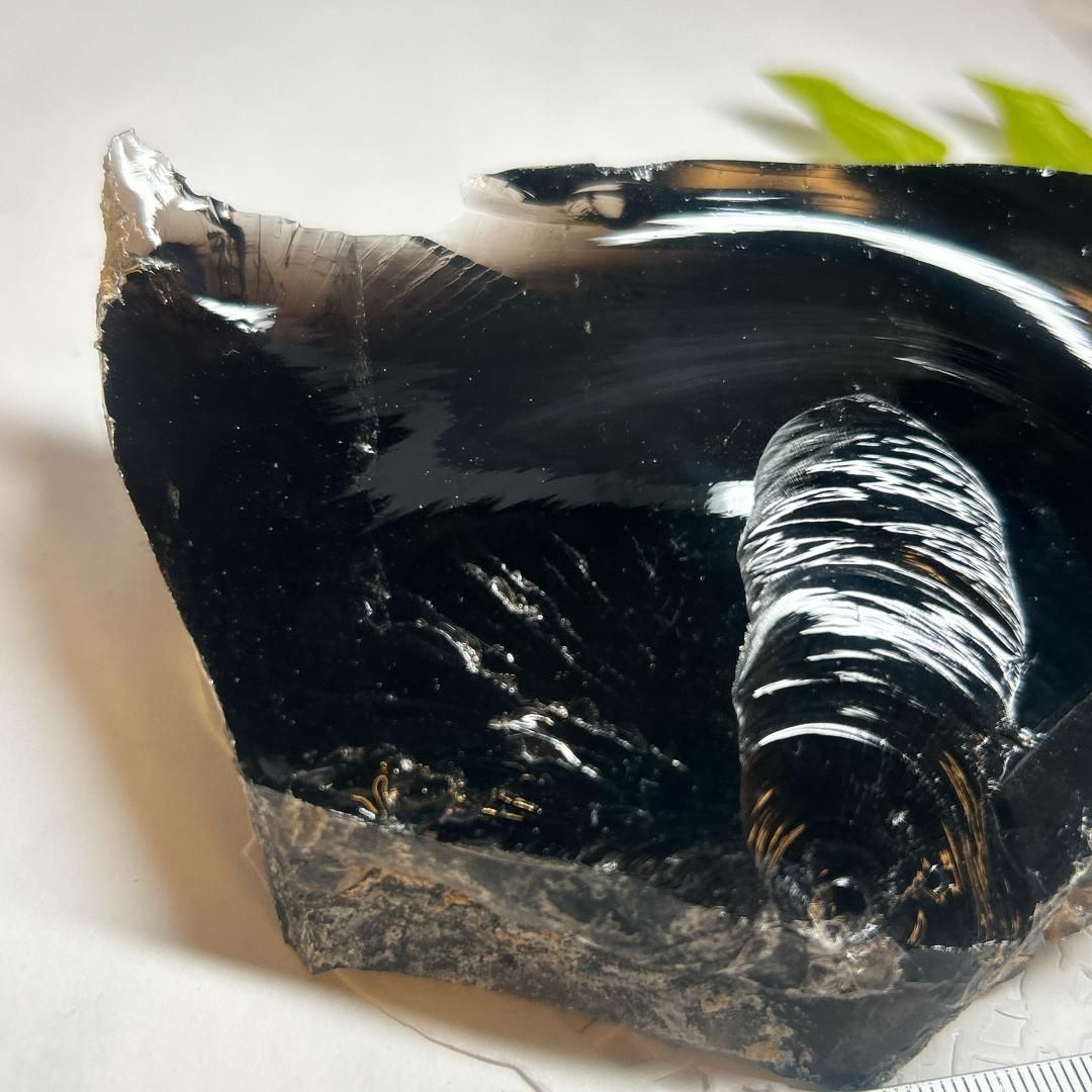 E14329】ミッドナイトオブシディアン 黒曜石 ミッドナイト