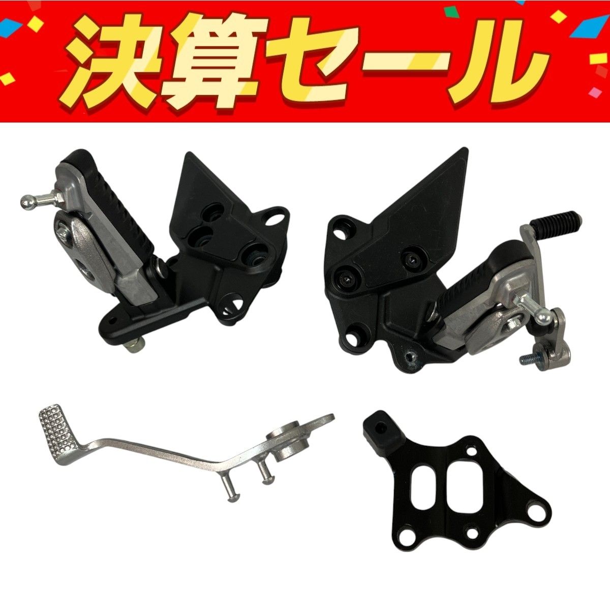 KAWASAKI Ninja ADC3 0905 純正 メインステップ 左右セット ジャンク N10153045