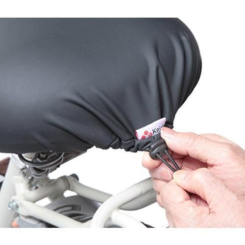 【本物保障】 川住製作所 自転車 サドルカバー フィット KW-228BR ブラウン