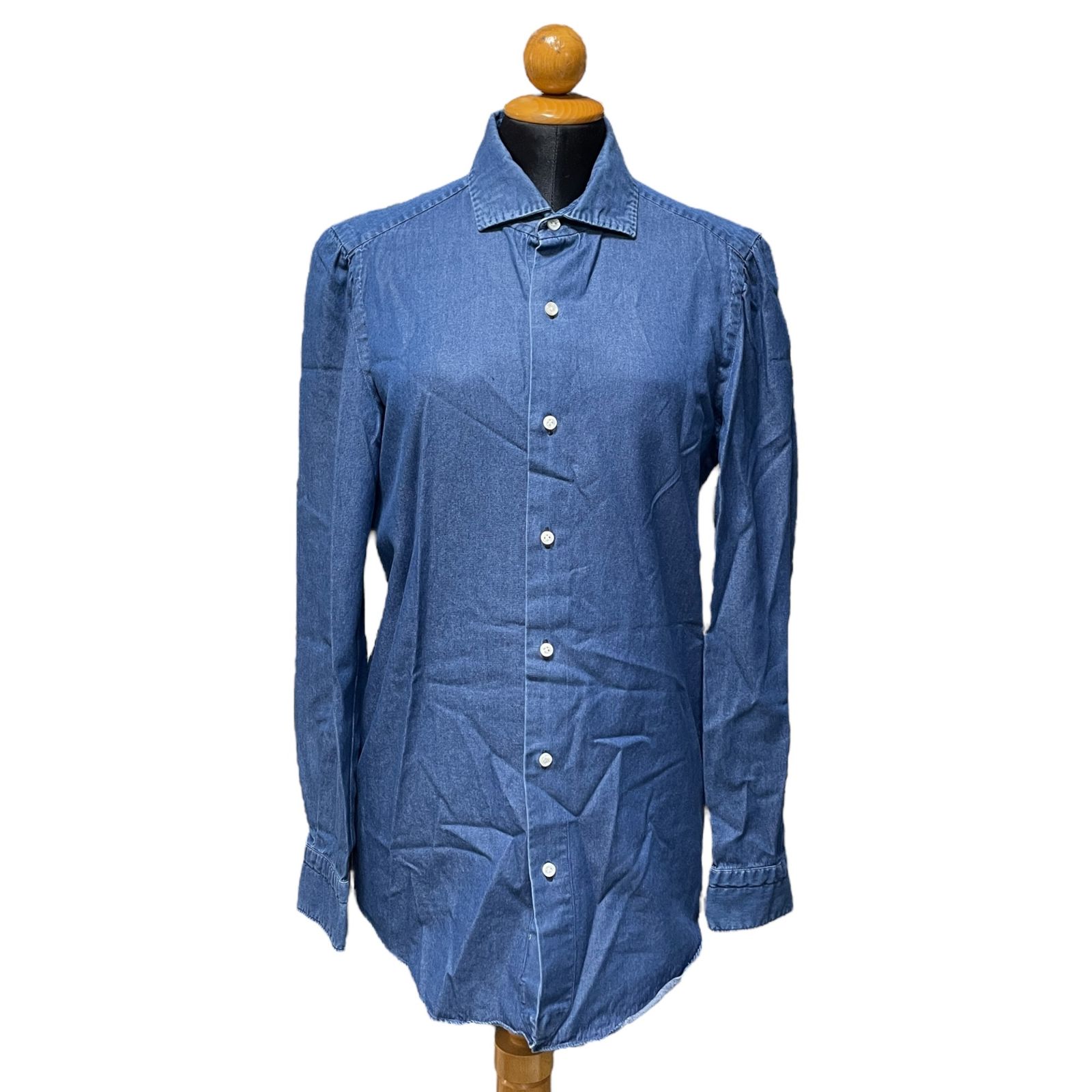 ◇中古品◇ Finamore フィナモレ 綿100％ 二色セット デニム