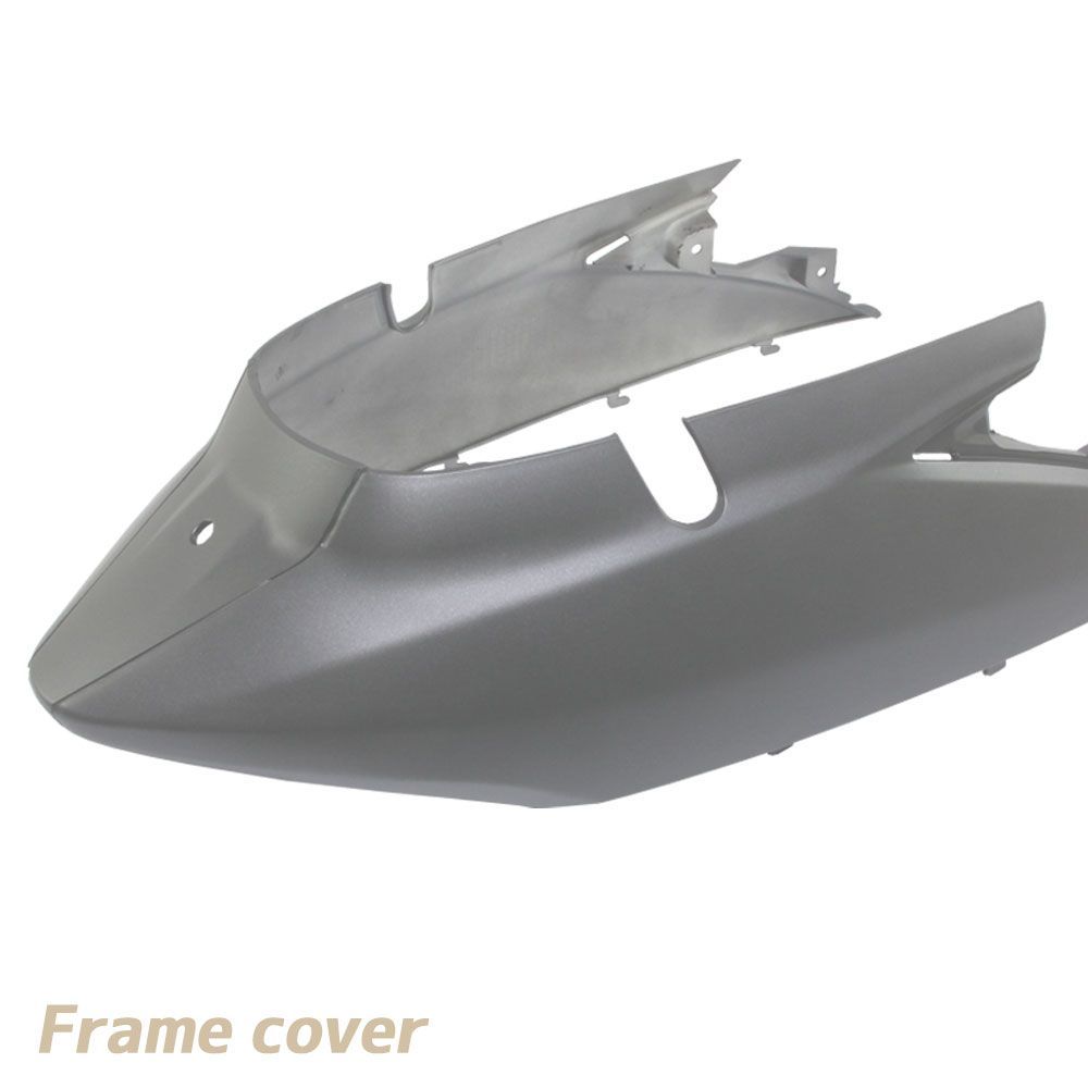 スズキ アドレスV125 アドレスV125G CF46A CF4EA K5 K6 K7 K9 外装 カウル 3点 セット マットブラック 艶消し 黒 塗装済み 外装 パーツ フロント プロテクター ガード 外装セット 純正タイプ プロテクター ガード グレー BRIGHTFACE_UK