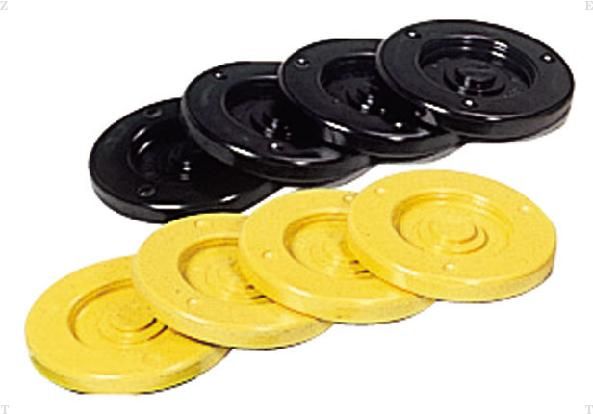 サンラッキー Sunlucky シャフルボードディスク 8 枚セット SCX3 -