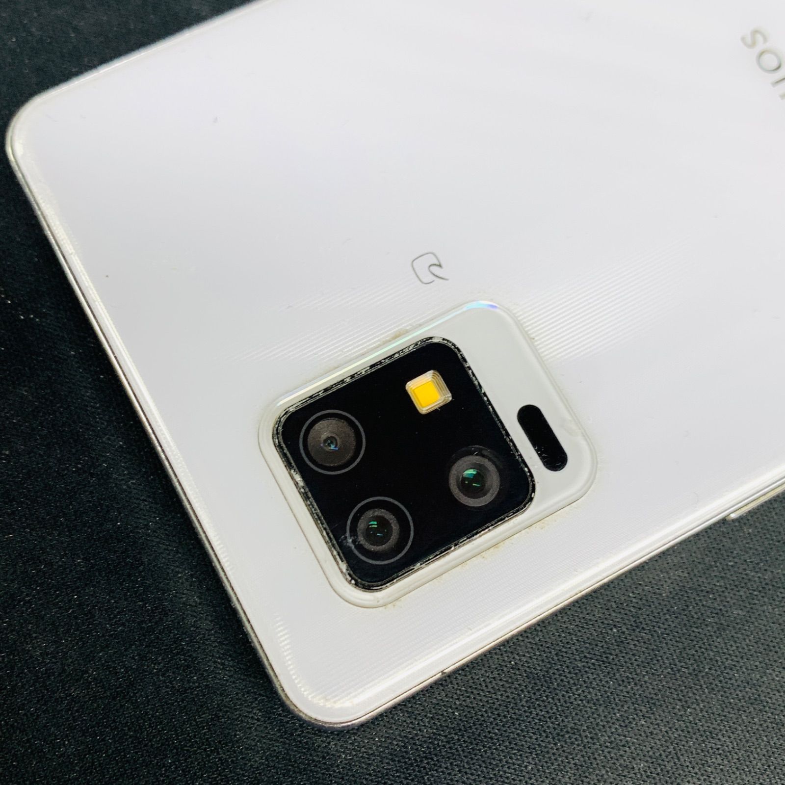 訳あり品】AQUOS Zero6 auSIMロック解除済 128GB SHG04 ホワイト