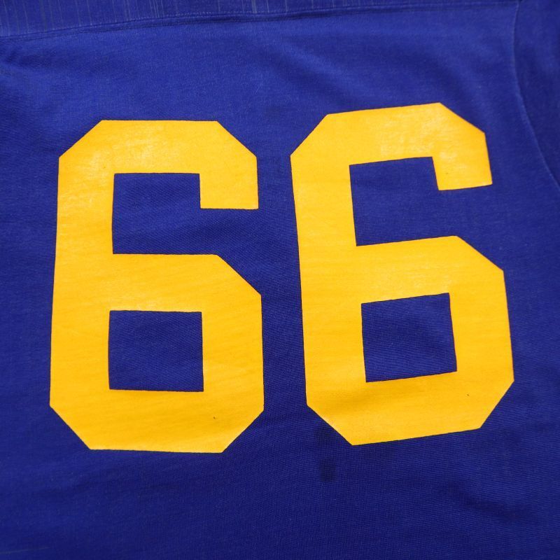 60s vintage Hanes HANESPORT ナンバリング フットボールT