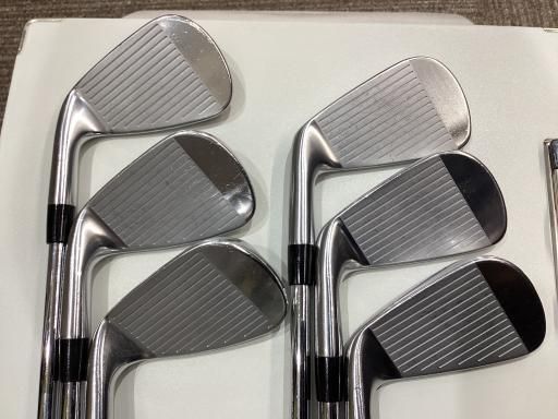 良品】ピン G425 黒ドット メンズアイアンセット 5本 スチール X G425