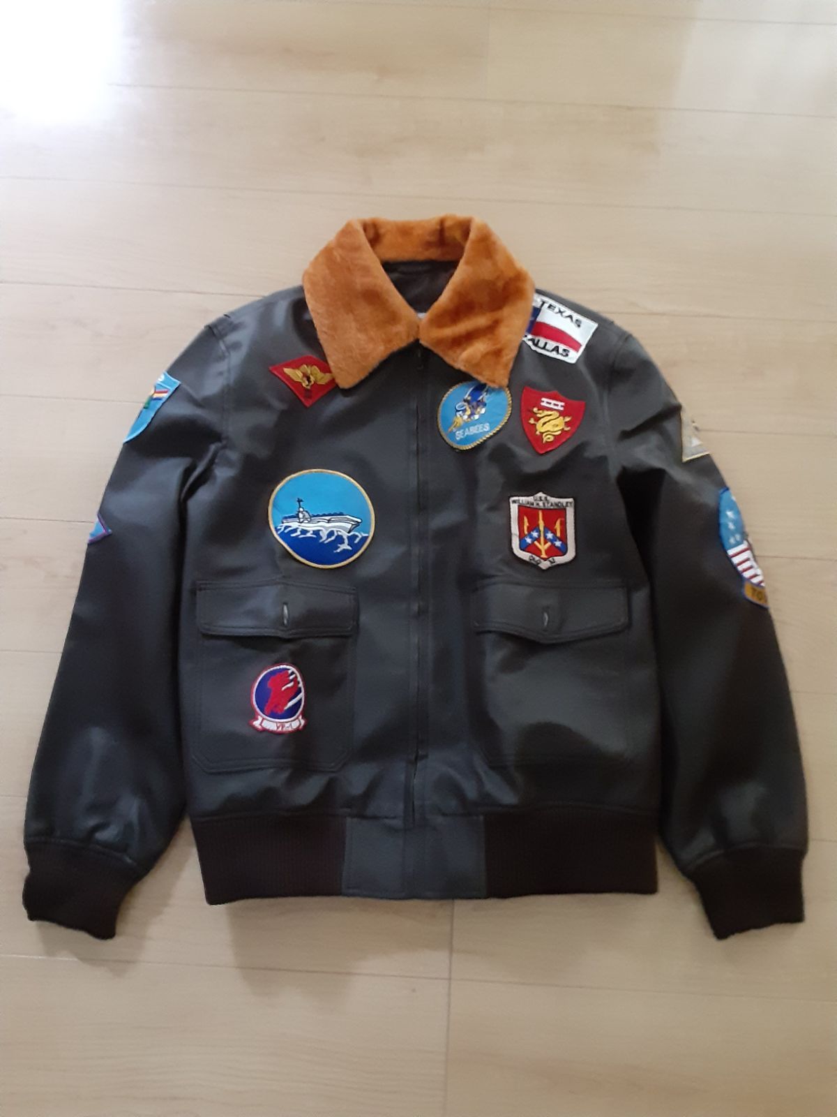 TOPGUN トップガン マーベリック トムクルーズ レザージャケット レプリカ 2XL