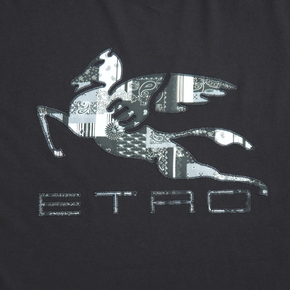 □美品□ETRO エトロ 半袖Tシャツ サイズ2XL ペイズリー